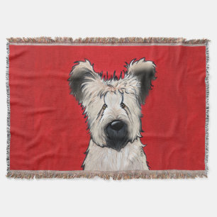 Briard Throw Blanket