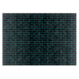 BRICK1 BLACK MARBLE & TURQUOISE MARBLE CUTTING BOARD