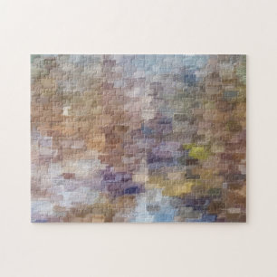 Brick Abstract Winter Fall Jigsaw Puzzle