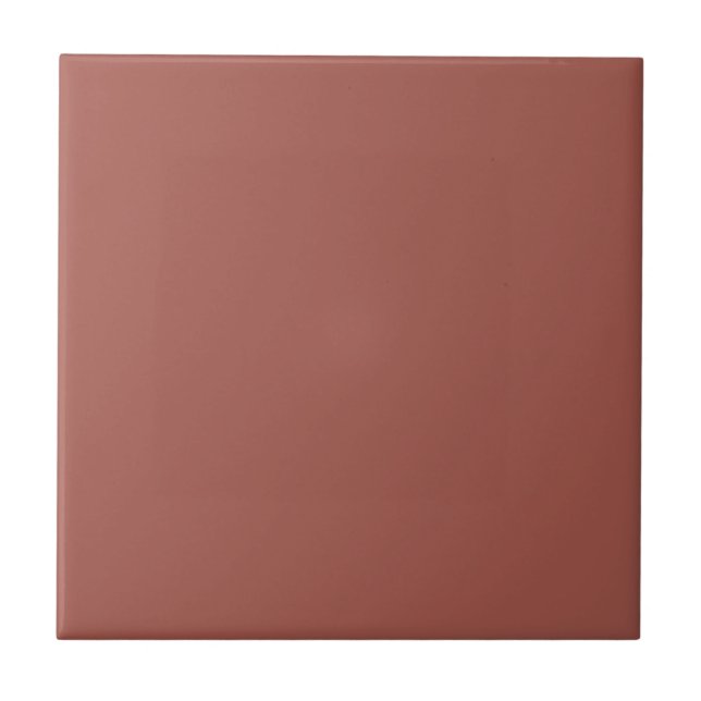 Brick Boldness Red Square Kitchen and Bathroom Tile (Front)