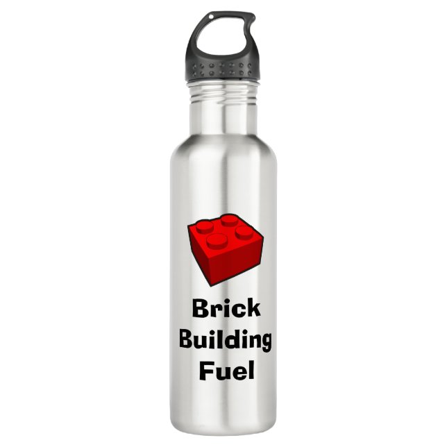 Brick Building Fuel Tumbler 710 Ml Water Bottle (Front)