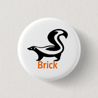 Brick Butten 3 Cm Round Badge