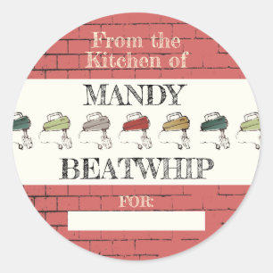 Brick electric beaters from the kitchen of sticker