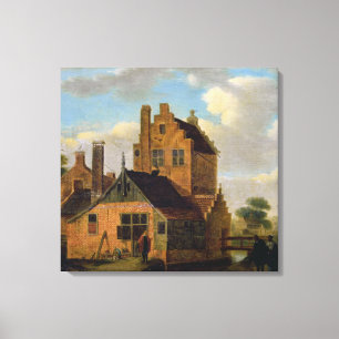 Brick Houses Canvas Print