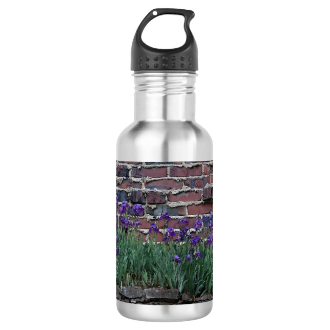 Brick & Iris Water Bottle (Front)
