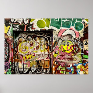 Brick Lane Street Art London (1119) Poster