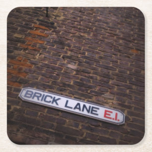 Brick Lane - Street Sign - Coaster