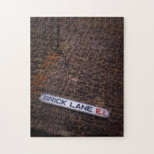 Brick Lane - Street Sign - London - Puzzle