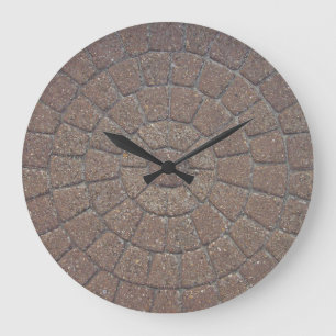 Brick Large Clock