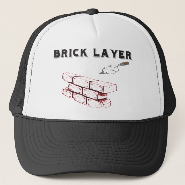 Brick Layer - BAC - Union of Bricklayers Trucker Hat (Front)