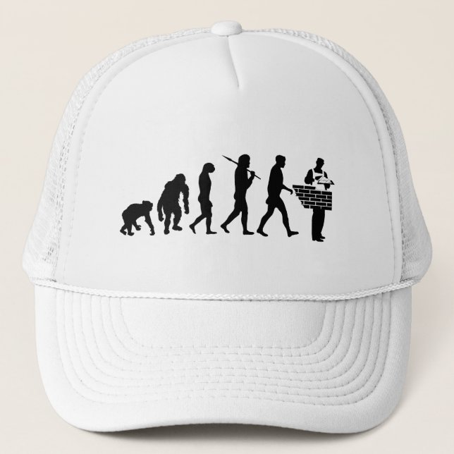 Brick layer Mason Brickies gifts Trucker Hat (Front)