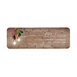 Brick Lights Christmas Address