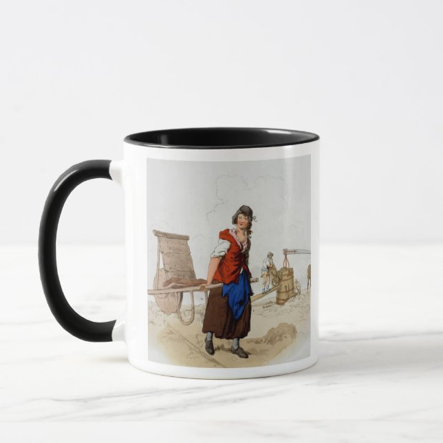 Brick Maker, from 'Costume of Great Britain', publ Mug (Left)