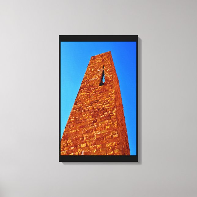 Brick Minaret Canvas Print (Front)