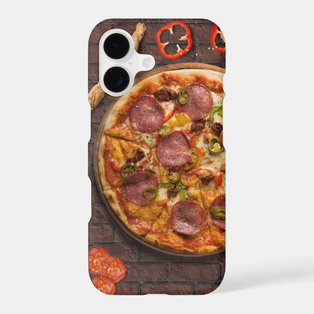 Brick Oven Pizza with Toppings (Back)