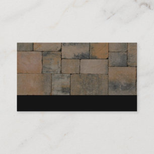 Brick Pavers Business Card