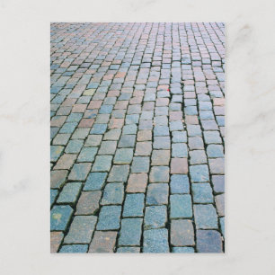 Brick Plaza at The Grand Place - Brussels, Belgium Postcard