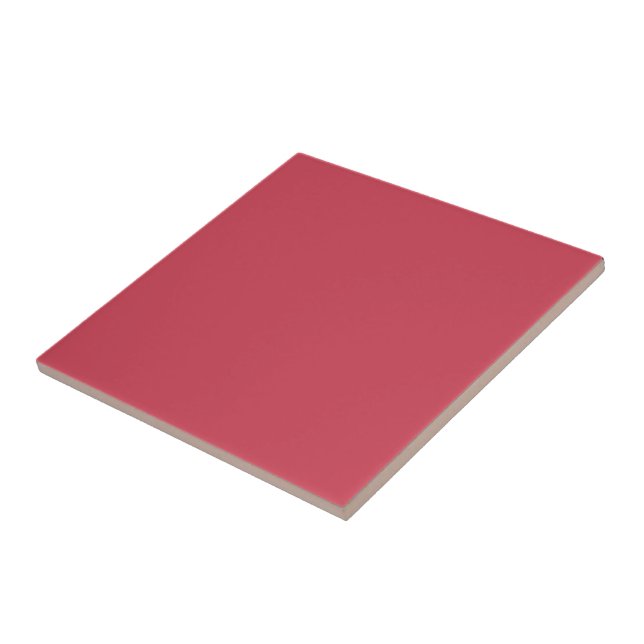 Brick red (solid colour)  tile (Side)