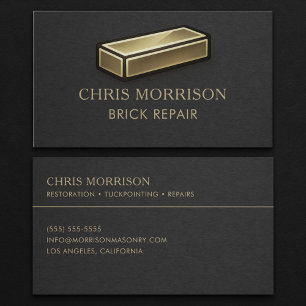 Brick Repair Business Card