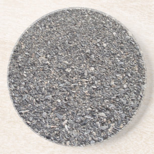 Brick, Rock, Stone Series---Black Texture Coaster