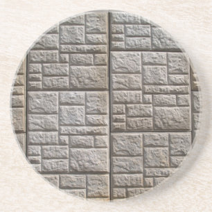 Brick, Rock, Stone Series--Concrete Patterned Wall Coaster