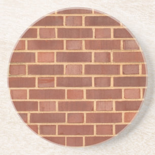 Brick, Rock, Stone Series---Red Brick Coaster