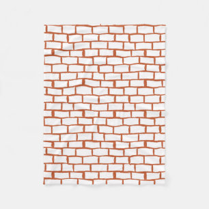 brick texture background fleece blanket
