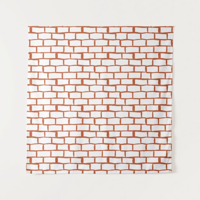brick texture background tapestry (Front)