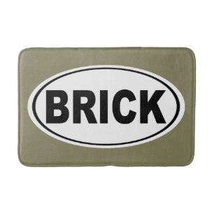 Brick Township New Jersey Bath Mat