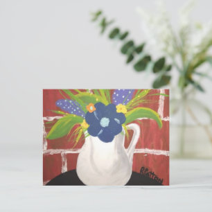 Brick Vase Card 5x7