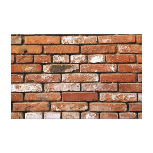 Brick Wall Background Canvas Print | Zazzle