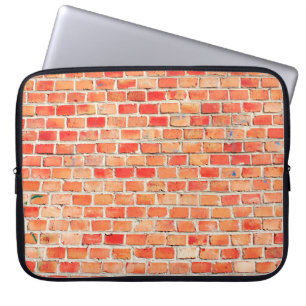 Brick wall background or texturebrick, design, int laptop sleeve