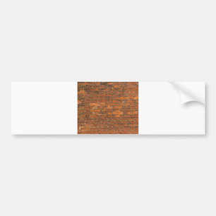 Brick Wall Bumper Sticker