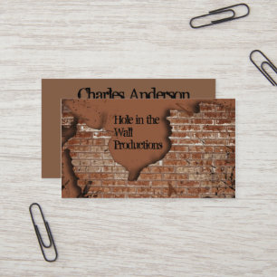 Brick Wall Business Card