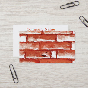 BRICK WALL BUSINESS CARD
