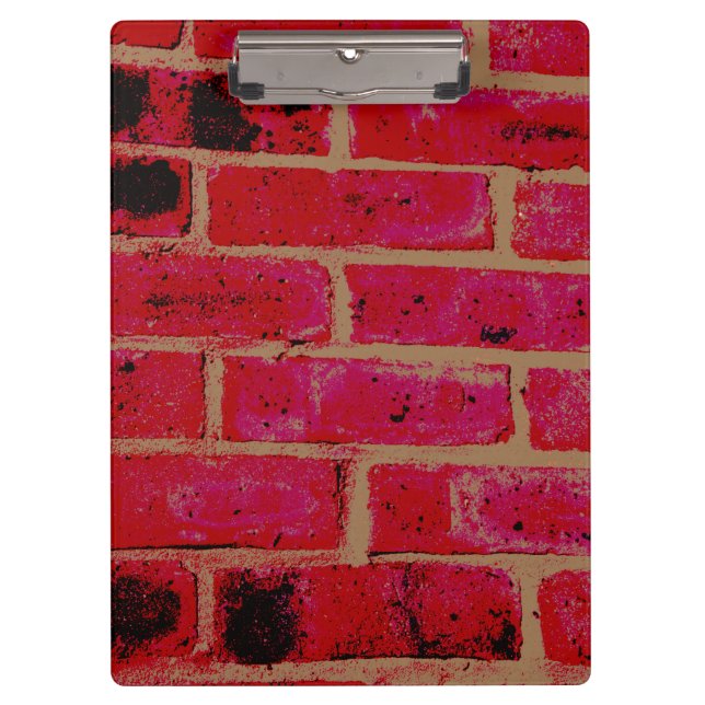 Brick wall clipboard (Front)