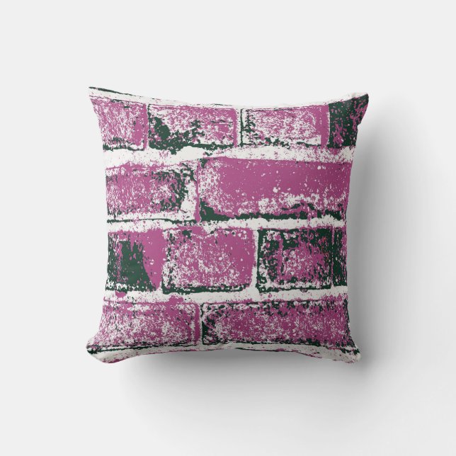 BRICK WALL CUSHION (Front)