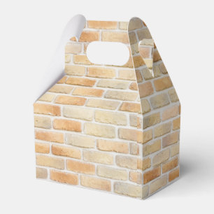 Brick wall favour box