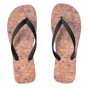 Brick Wall Flip Flops