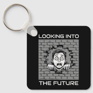 Brick Wall Key Ring
