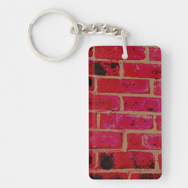 Brick Wall Key Ring (Front)
