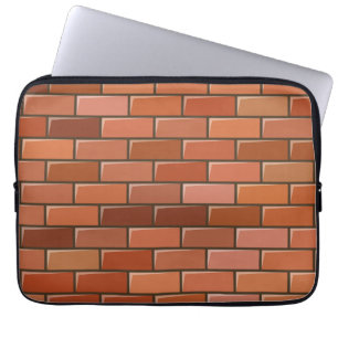 brick wall laptop sleeve