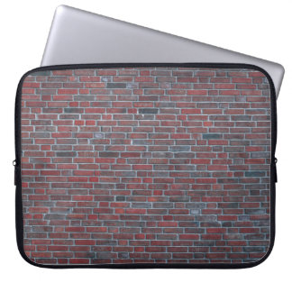 Brick wall laptop sleeve