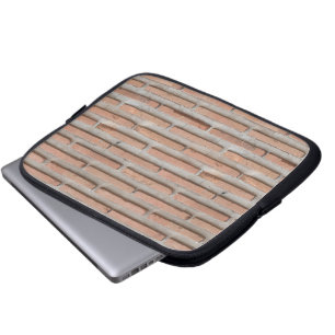 Brick wall laptop sleeve