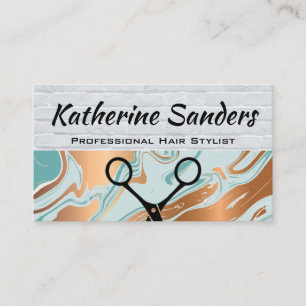 Brick Wall   Liquify Marble   Scissors Business Card