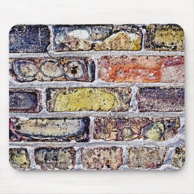 Brick Wall Mouse Mat (Front)