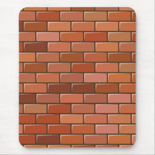 brick wall mouse mat