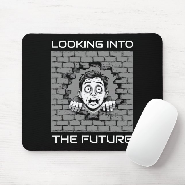 Brick Wall Mouse Mat (With Mouse)