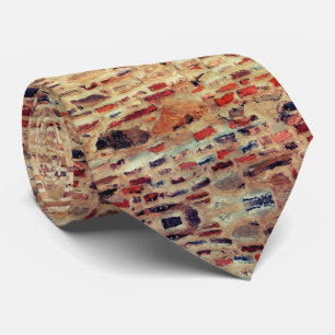 Brick Wall Pattern Tie