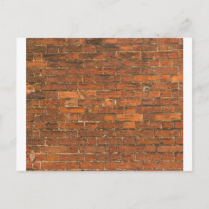 Brick Wall Postcard